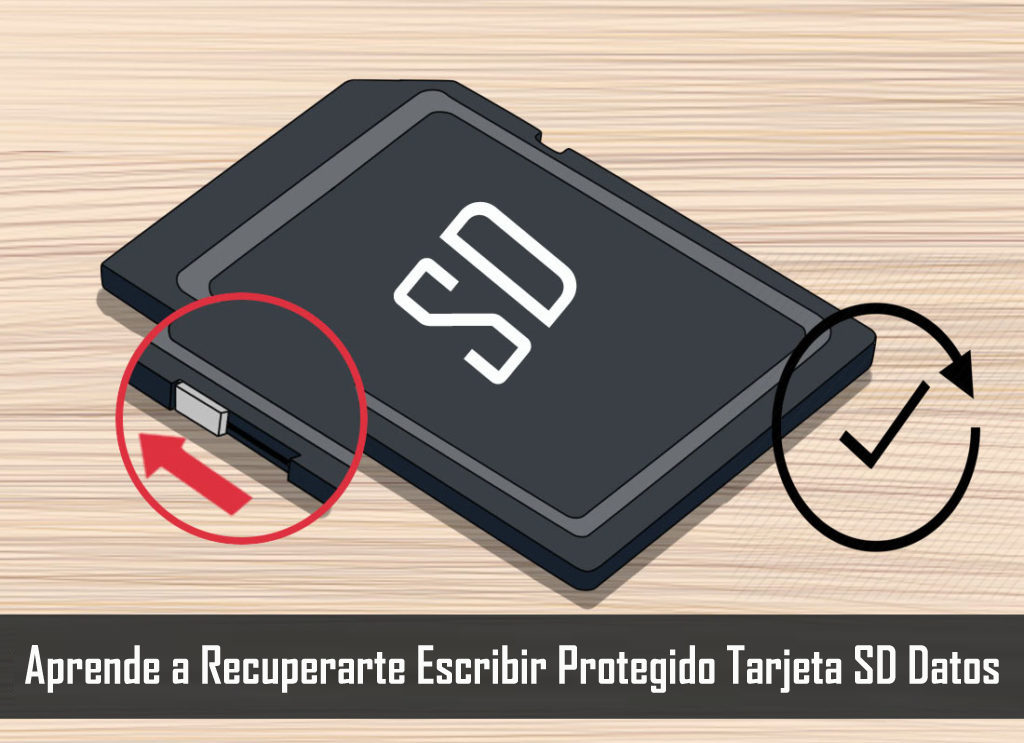 Aprende a Recuperarte Escribir Protegido Tarjeta SD Datos