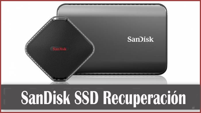 SanDisk SSD Recuperación