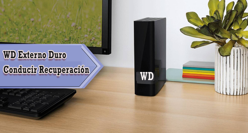 WD externo duro conducir datos recuperación