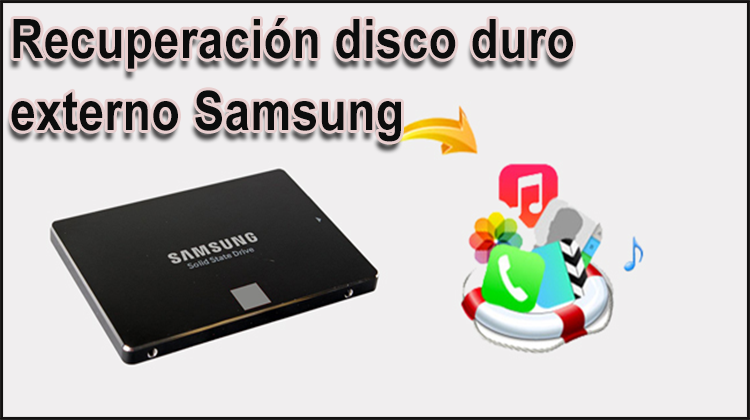 recuperar sus datos perdidos del disco duro de Samsung