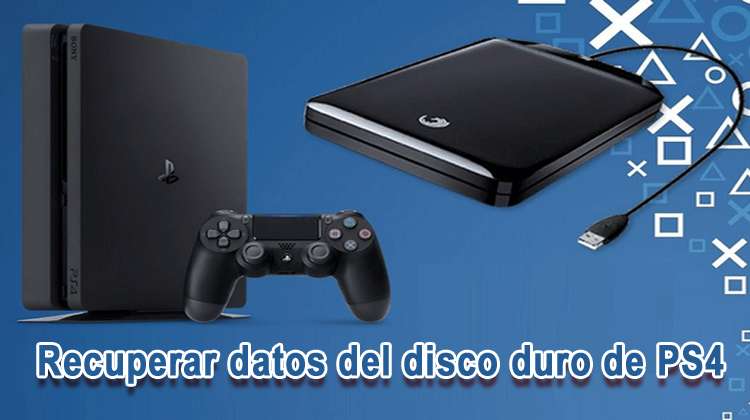 recuperar datos del disco duro de PS4