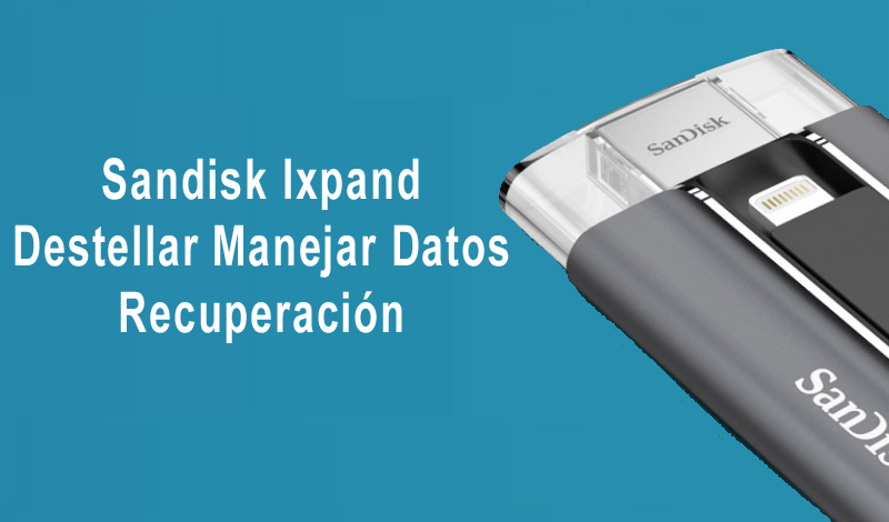 recuperar archivos eliminados de la unidad flash SanDisk iXpand de manera