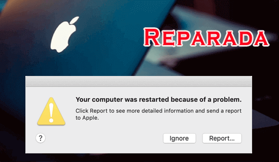 arreglar su computadora Reiniciado Porque De un Problema Mac