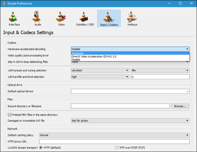 reparar un archivo RSV