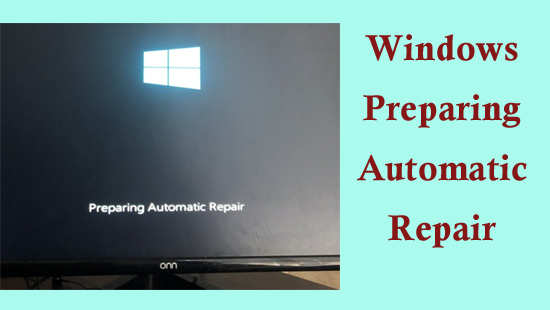 Windows Preparing Automatic Repair atascada