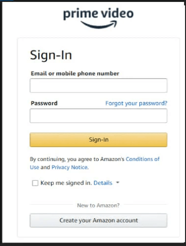 código de error 5004 de Amazon Prime